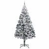 vidaXL Sapin de No&euml;l avec 300 LED avec support Vert 300 cm PVC
