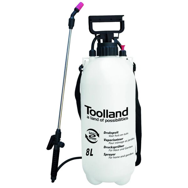 Toolland Pulv&eacute;risateur &agrave; pression 8 L