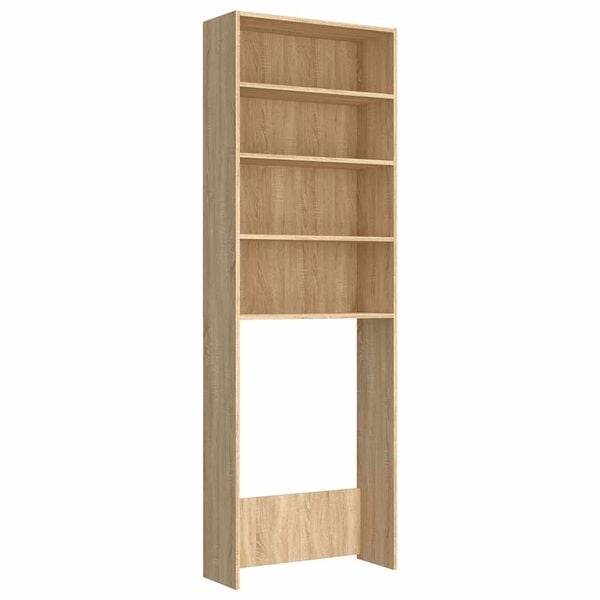 vidaXL Meuble de machine à laver Chêne sonoma 64x24x190 cm