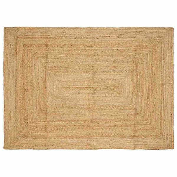 vidaXL Tapis de zone Beige 240 x 340 cm Jute