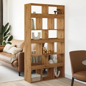 vidaXL Cloison de s&eacute;paration ch&ecirc;ne artisanal bois d'ing&eacute;nierie