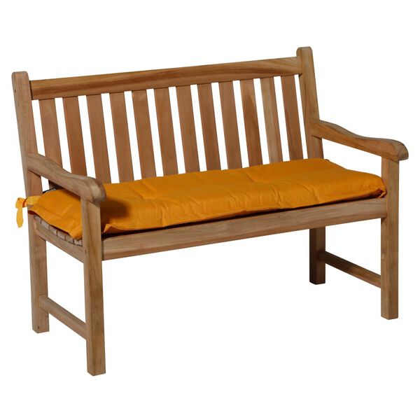 Madison Coussin de banc Panama 150x48 cm Lueur dor&eacute;e