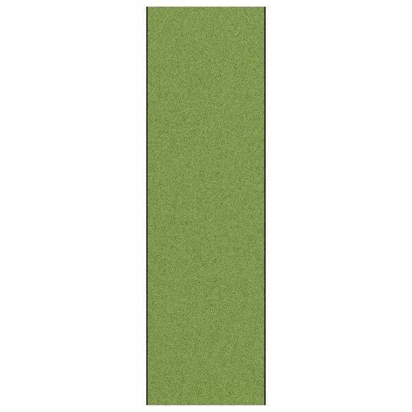 vidaXL Tapis d'entr&eacute;e Autre Vert et Noir 120 x 400 cm Polyamide et PVC