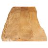 vidaXL Dessus de table 160x40x2,5 cm bord vivant bois massif manguier