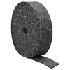 vidaXL Rouleau de granulat en caoutchouc Noir 2000 x 12 x 0,3 cm