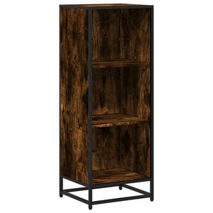 vidaXL Biblioth&egrave;que ch&ecirc;ne fum&eacute; 40x35x107,5 cm bois d'ing&eacute;nierie