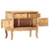 vidaXL Buffet 80 x 35 x 70 cm Bois de manguier massif