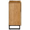 vidaXL Buffet 90x34x75 cm bois de manguier massif brut