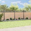 vidaXL Lit sur&eacute;lev&eacute; &agrave; gabion Acier galvanis&eacute; 600x100x20 cm