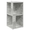 vidaXL Armoire d'angle Gris b&eacute;ton 33x33x67 cm Bois d'ing&eacute;nierie