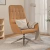 vidaXL Chaise de relaxation Taupe Similicuir daim