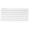 vidaXL Jardini&egrave;re blanc 50x50x23 cm bois de pin massif