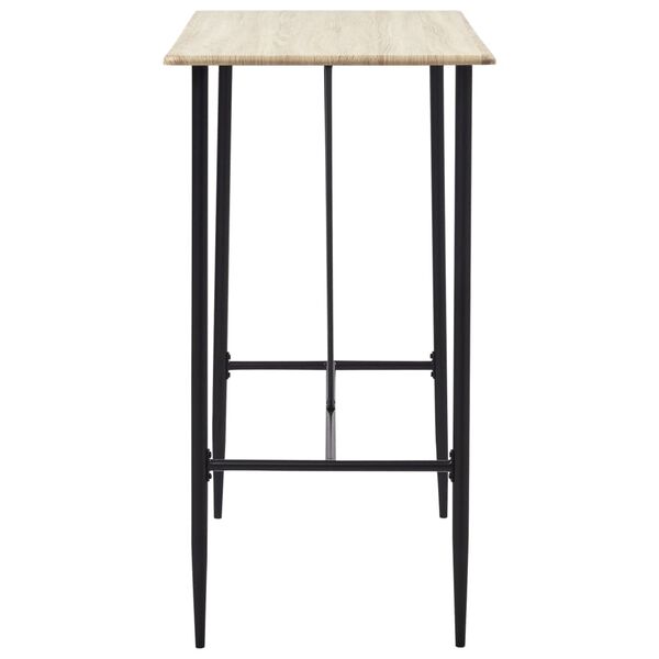 vidaXL Ensemble de bar 5 pcs Tissu Vert