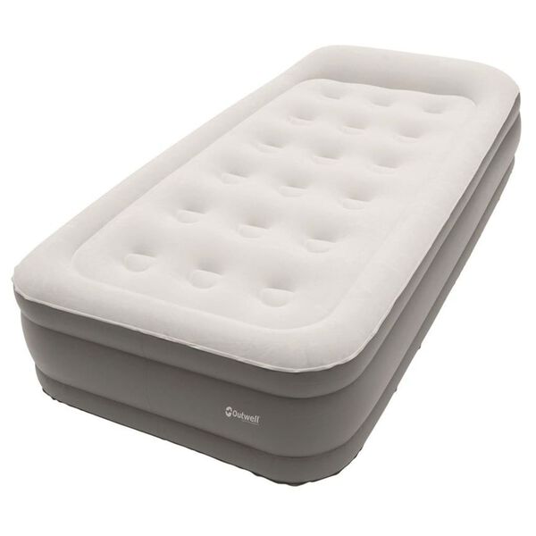 Outwell Matelas gonflable Flock Superior 1 place avec pompe int&eacute;gr&eacute;e