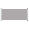 vidaXL Auvent lat&eacute;ral r&eacute;tractable 140 x 314 cm Gris