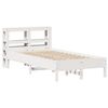 vidaXL Cadre de lit sans matelas blanc 120x190 cm bois de pin massif