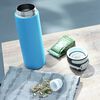 Leifheit Bouteille thermos Flip 600 ml Bleu marine