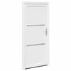 vidaXL Porte Frontale Blanc 98 x 208 cm PVC