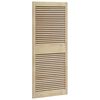 vidaXL Porte de Cabinet avec porte 2 pcs Naturel 140,5 x 2,1 x 59,5 cm