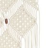 vidaXL Cintre mural en macram&eacute; 40x80 cm Coton