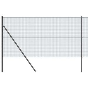 vidaXL Cl&ocirc;ture en fil soud&eacute; pour sol 50 x 1 m (l x h)