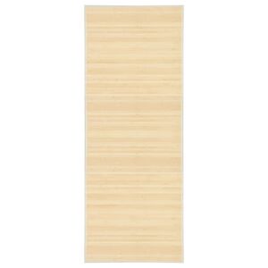 vidaXL Tapis Bambou 80x200 cm Naturel