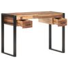 vidaXL Bureau 110x50x76 cm Bois solide