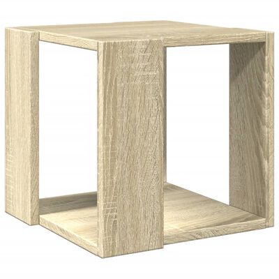 vidaXL Table basse chêne sonoma 32x32x30 cm bois d'ingénierie