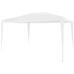 vidaXL Tente de r&eacute;ception 3x4 m Blanc