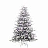 vidaXL Sapin de No&euml;l Artificiel &agrave; Branches Articul&eacute;es Blanc 210 cm