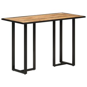 vidaXL Table &agrave; manger 110x55x75,5 cm bois de manguier massif