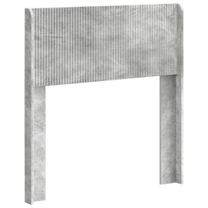 vidaXL T&ecirc;te de lit Gris b&eacute;ton PB