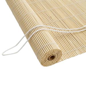 vidaXL Store enrouleur Naturel 40 x 160 cm Bambou