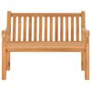 vidaXL Banc de jardin Marron 120 x 69 x 92 cm Bois de teck solide