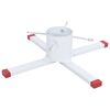vidaXL Support de sapin de No&euml;l blanc 61x61x15,5 cm
