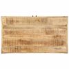 vidaXL Table basse Marron 90 x 50 x 40 cm Bois de mangue massif