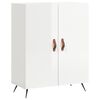 vidaXL Buffet Blanc brillant 69,5x34x90 cm Bois d'ingénierie