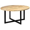 vidaXL Table de salle à manger 150x73 cm Bois de manguier solide
