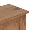 vidaXL Meuble TV 150 x 30 x 30 cm Bois de teck massif