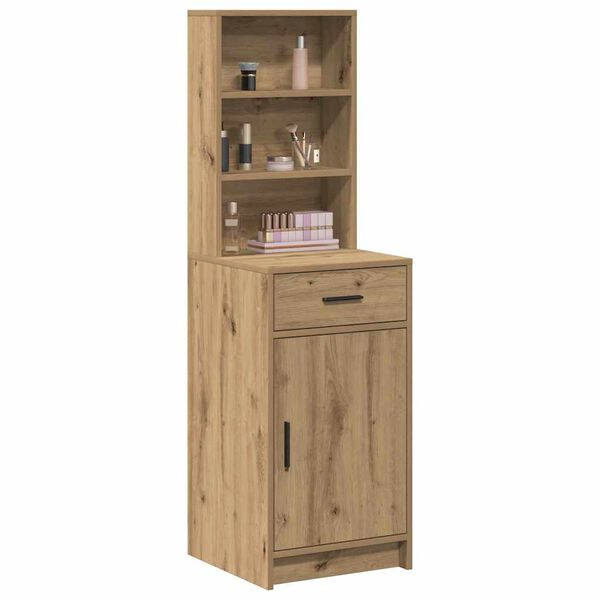 vidaXL Haut Armoire avec tiroir Chêne artisanal 40 x 40,5 x 135 cm