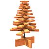 vidaXL Arbre de No&euml;l en bois pour d&eacute;coration 60 cm bois de pin massif