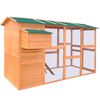 vidaXL Poulailler 295 x 163 x 170 cm Bois