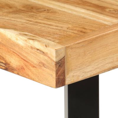 vidaXL Table de bar 180x70x107 cm bois d'acacia massif