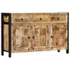 vidaXL Buffet 120x35x76 cm Bois de manguier massif