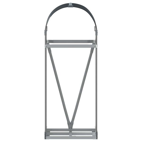 vidaXL Porte-b&ucirc;ches Anthracite 40x45x100 cm Acier galvanis&eacute;