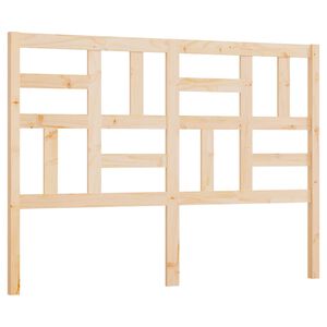 vidaXL T&ecirc;te de lit 126x4x104 cm Bois massif de pin