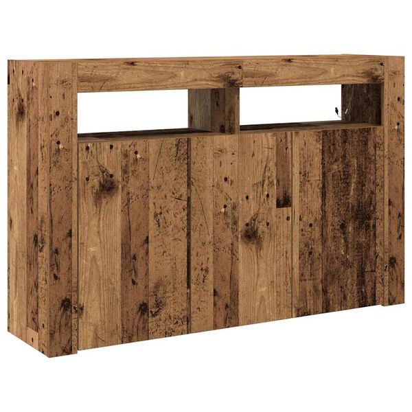 vidaXL Buffet Bois ancien 116 x 30 x 75 cm Bois d'ing&eacute;nierie