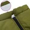 vidaXL Manteau pour chiens avec harnais imperm&eacute;able r&eacute;fl&eacute;chissant L44