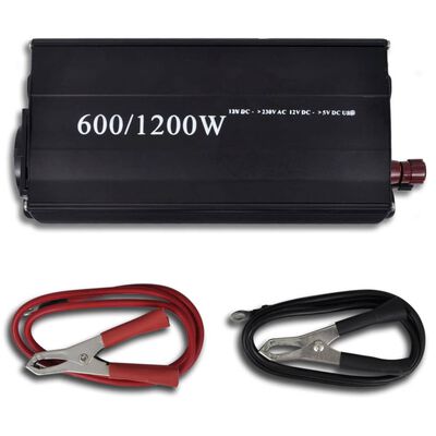 Convertisseur de tension avec USB 600/1200 W