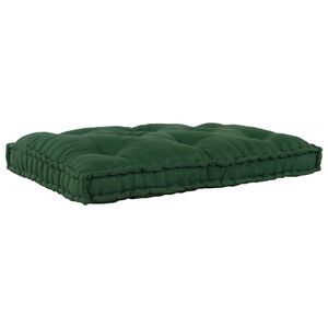vidaXL Coussin de canap&eacute; Vert 120 x 80 x 12 cm tissu
